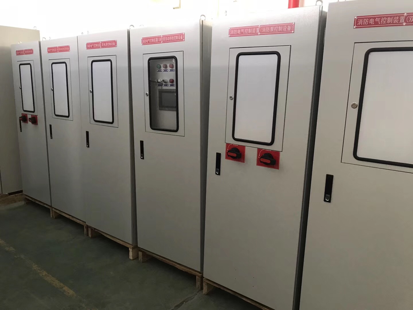 水泵消防巡檢控制柜110kw4路